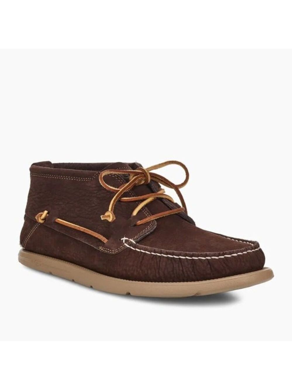 UGG Beach Moc Chukka Ankle-High Leather Moccasins